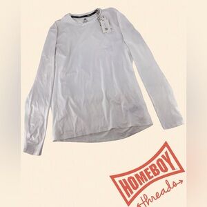 Adidas White Techfit Primegreen Shirt